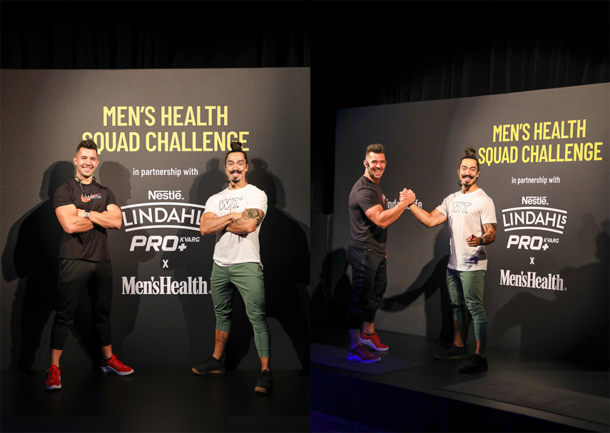 London based PR photographer for event with fitness influencers